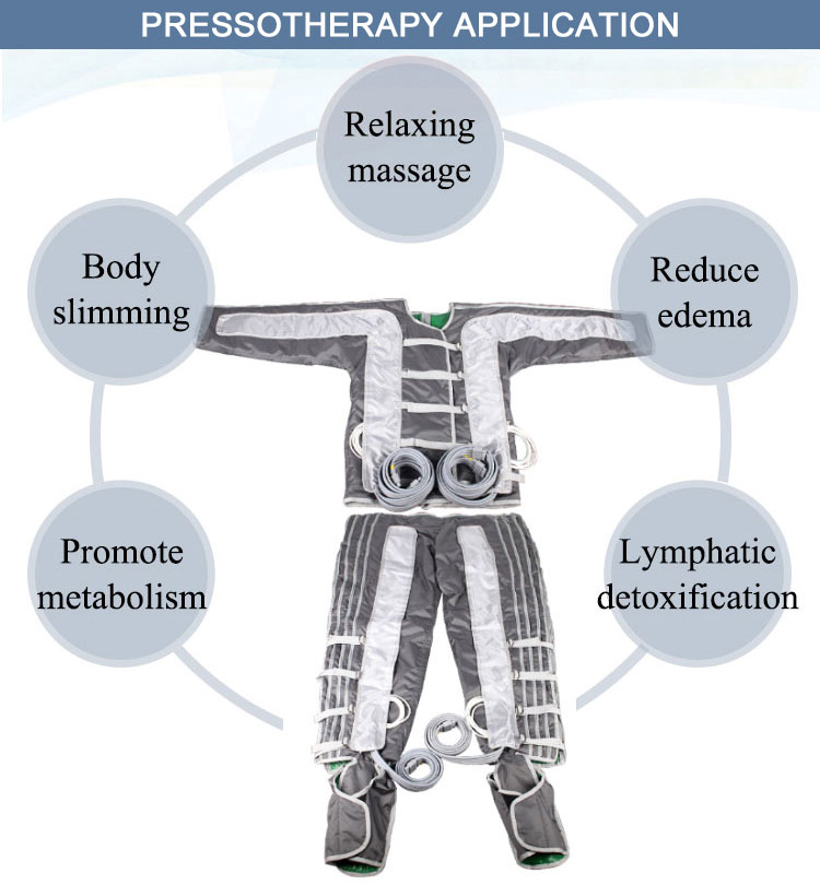 pressure lymphatic drainage macssage machine