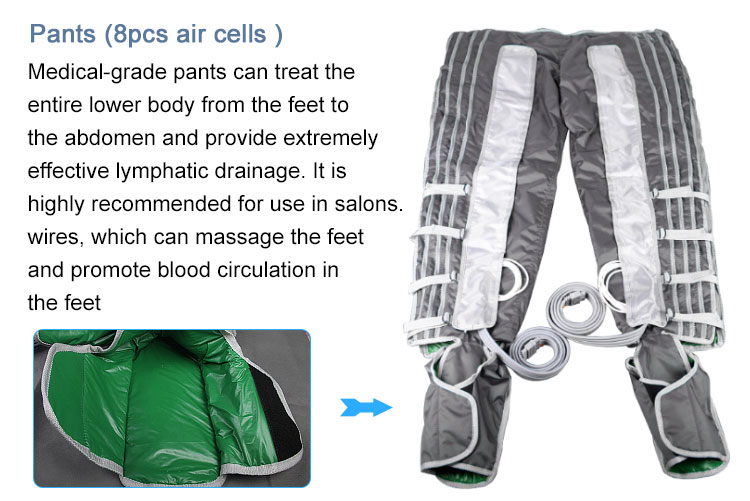 pressure lymphatic drainage macssage machine